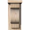 Ekena Millwork Newport Smooth Corbel w/Backplate, Douglas Fir, 5 1/2"W x 8"D x 12"H COR06X08X12NEW01SDF - alternate 3